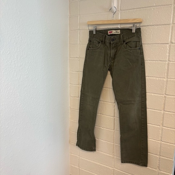 Levi’s 513 jeans in green - Picture 1 of 4
